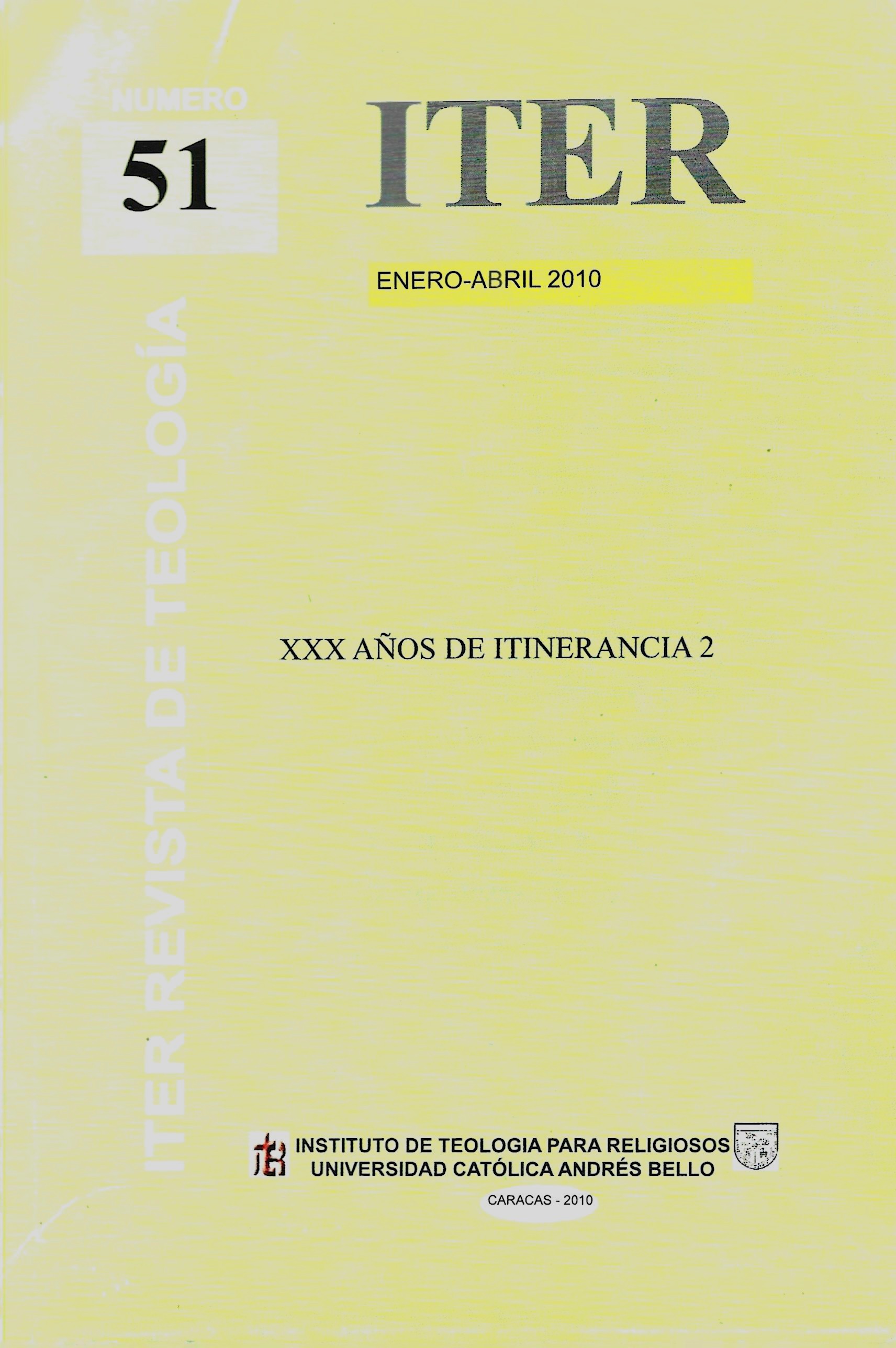 Revista de Teología N°51