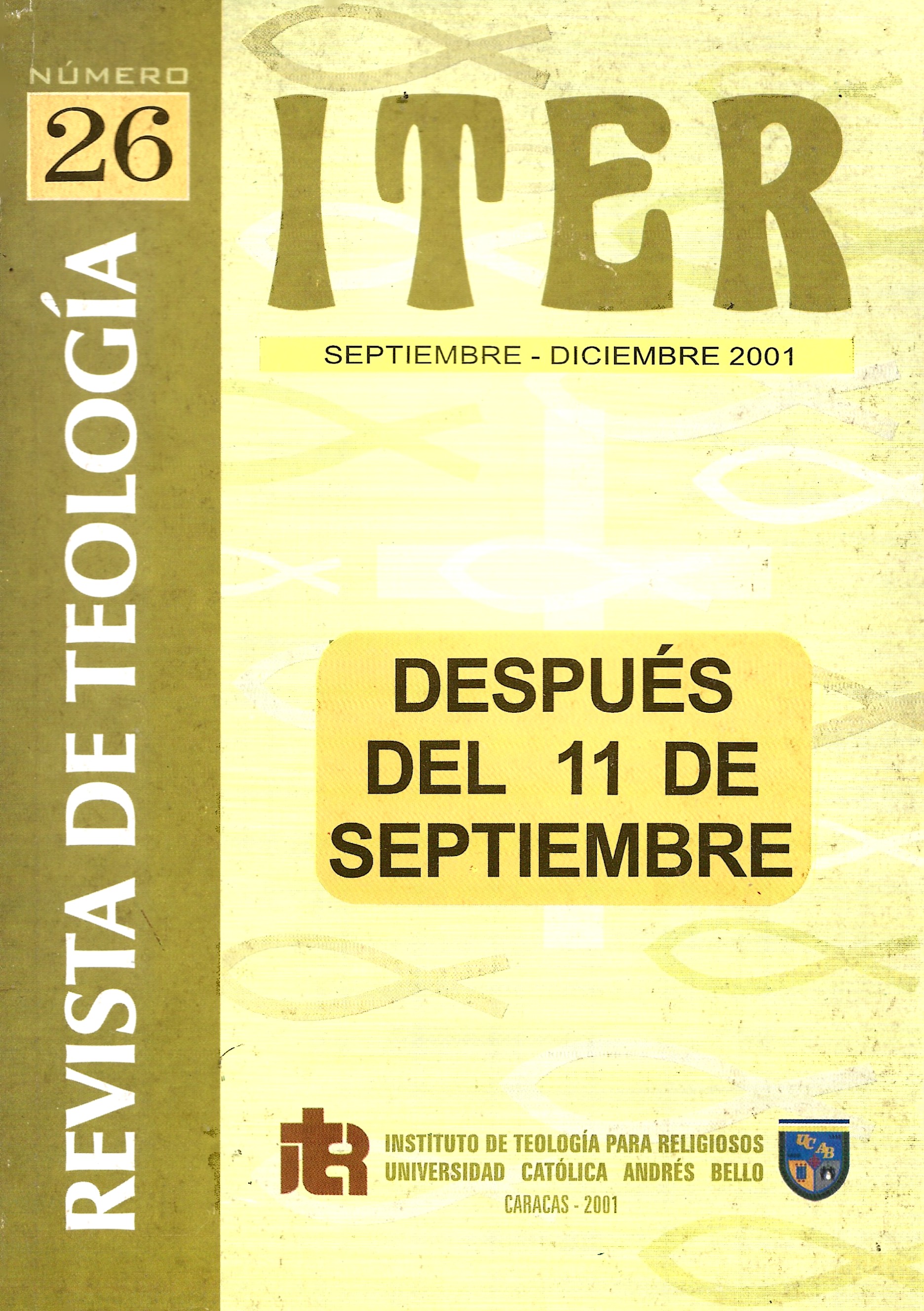 Revista de Teología N°26
